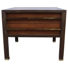 Two-Drawer Side Table by Michael Taylor for Baker