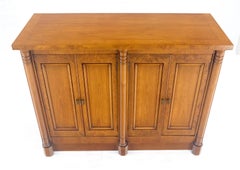 Two Drawers Two Draws Empire Revival Server Credenza Sideboard Cabinet MINT