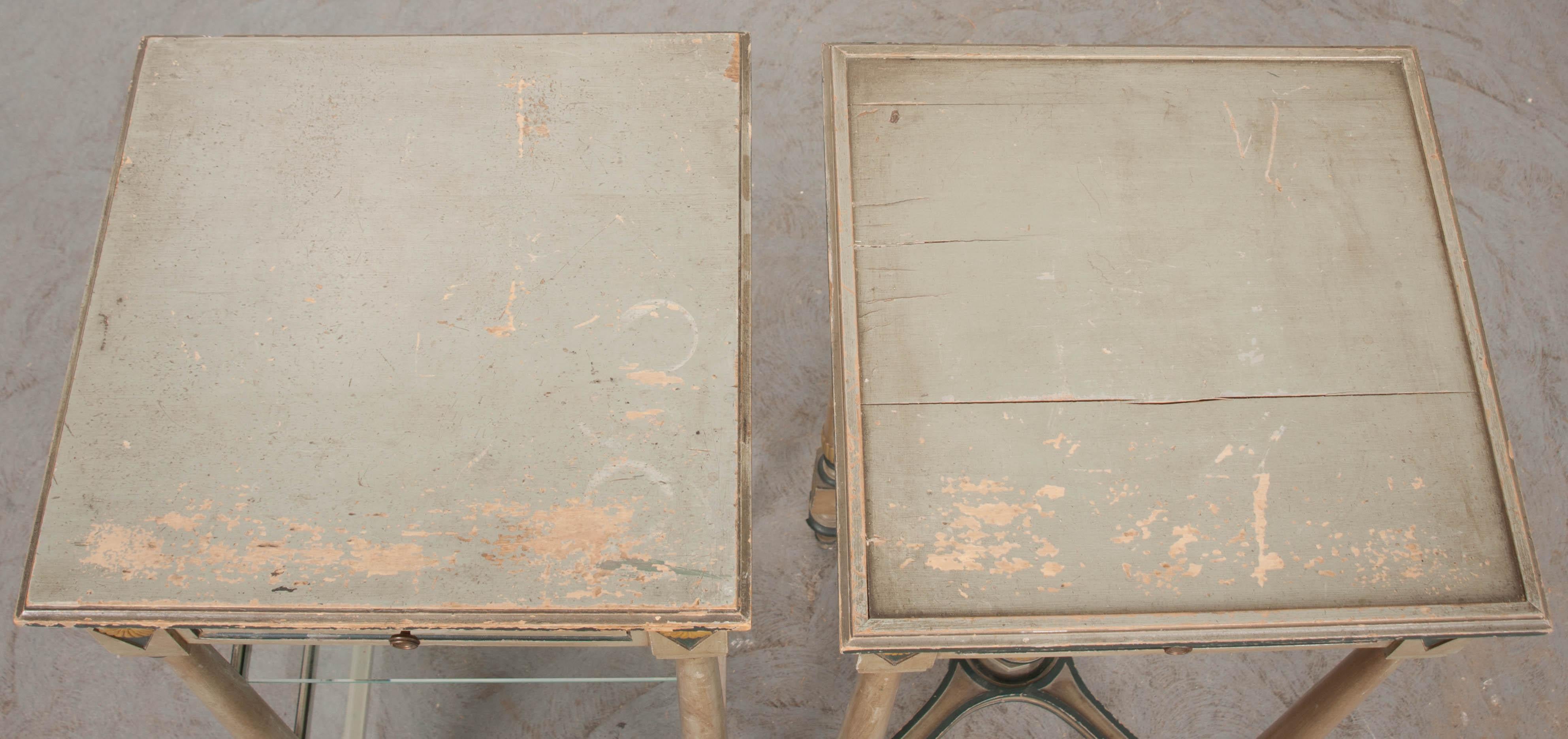 Two Dutch Early 20th Century Side Tables 8