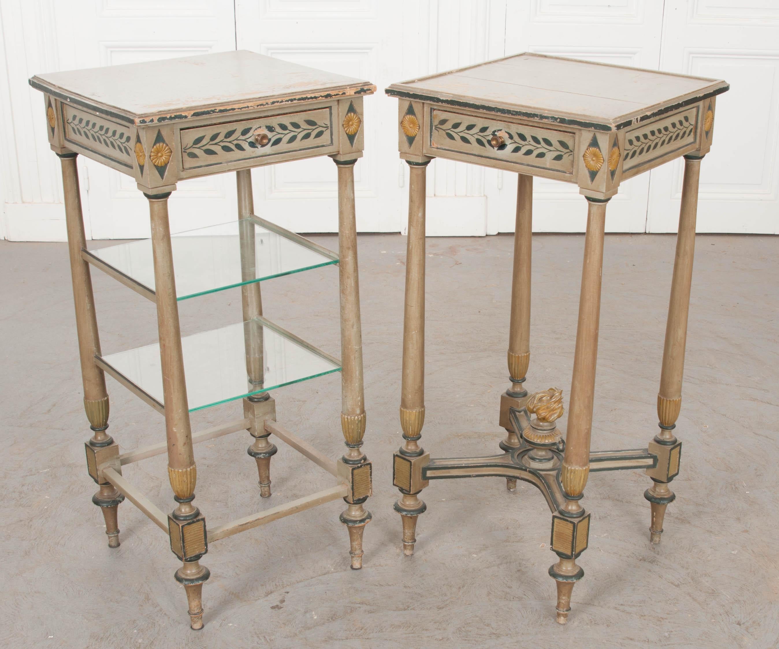 Two Dutch Early 20th Century Side Tables 9