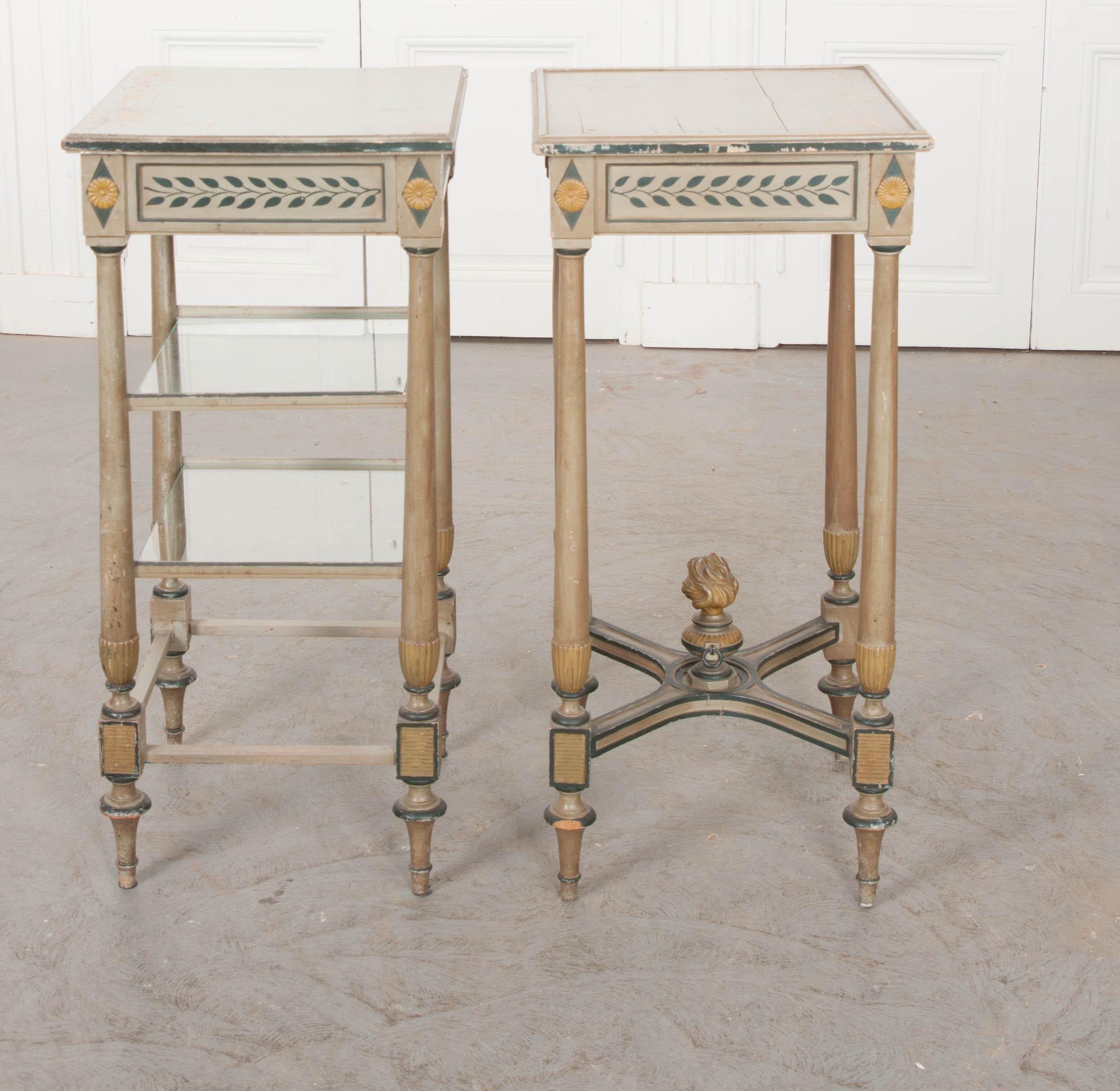 Two Dutch Early 20th Century Side Tables 10