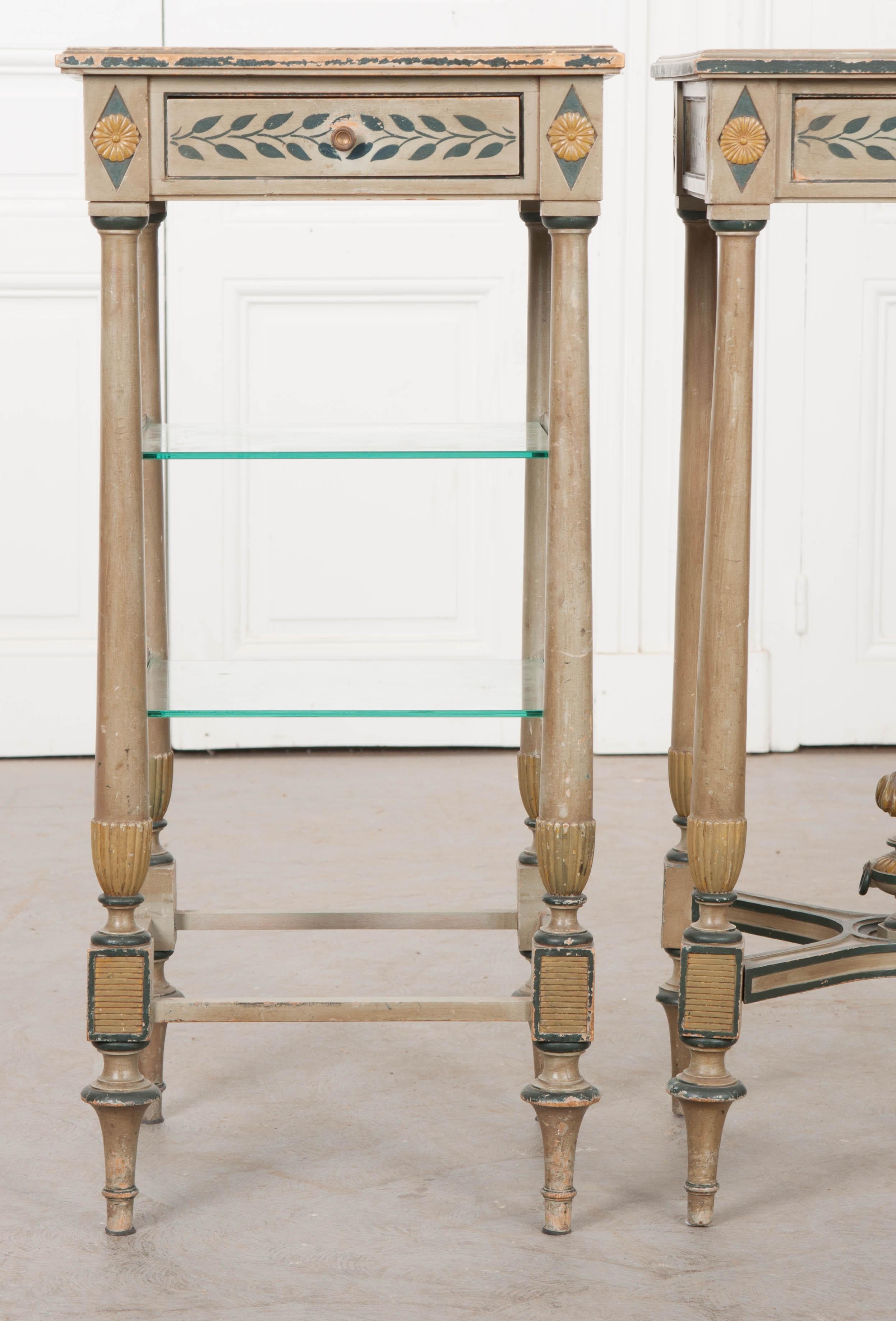 Two Dutch Early 20th Century Side Tables 3