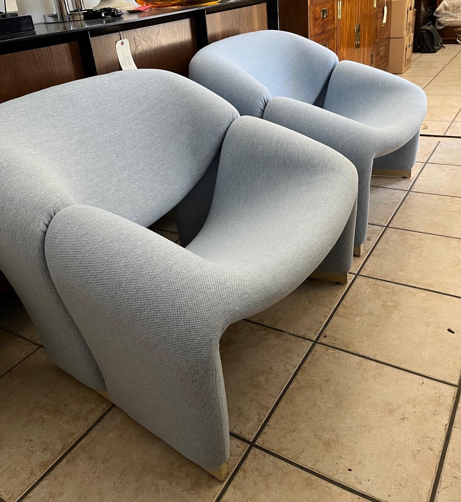 Dos primeras sillas Pierre Paulin F598 