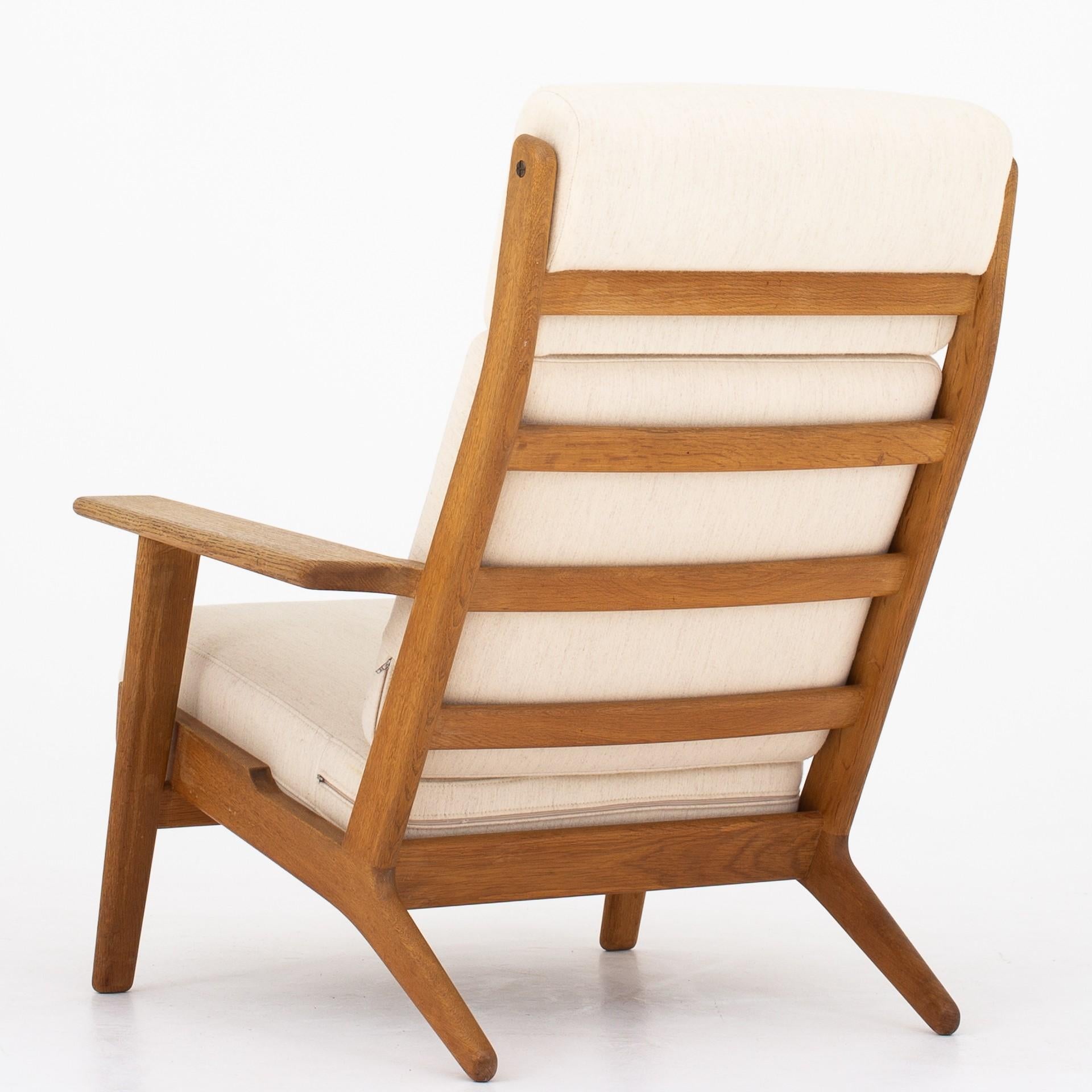 Scandinavian Modern Two Easy Chairs by Hans J. Wegner