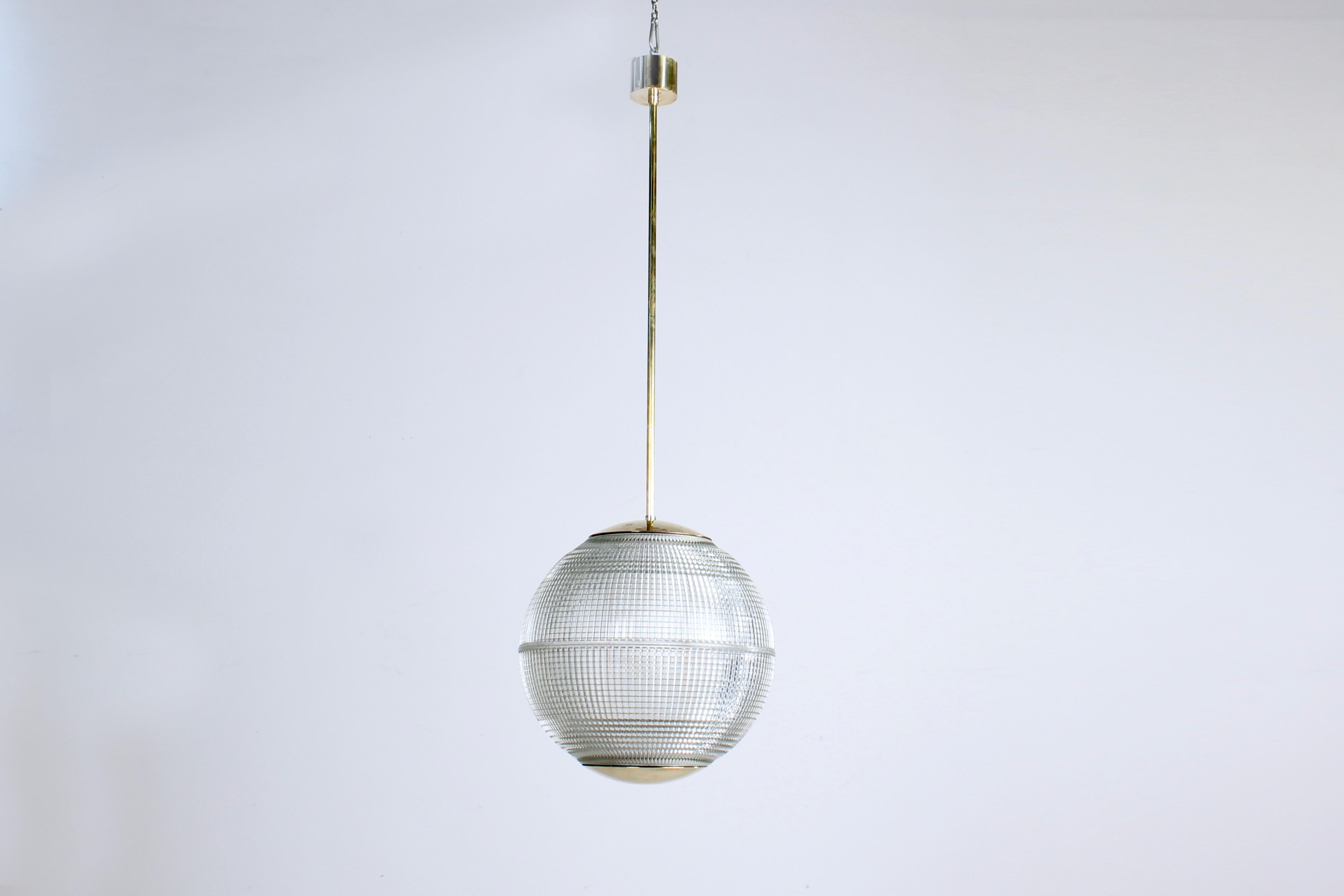 Two Elegant Suspension Lamps from France, 1970s  For Sale 1