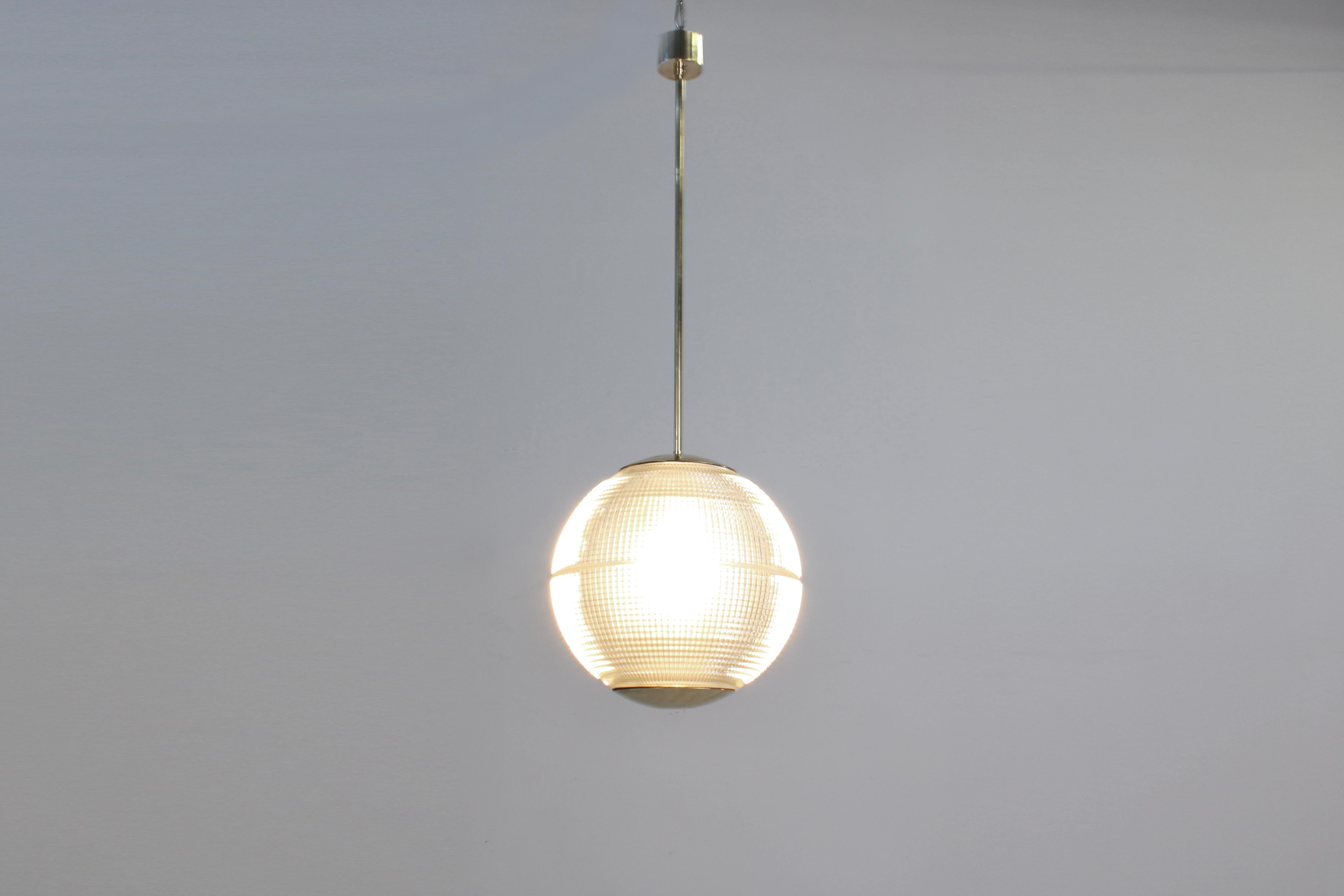 Two Elegant Suspension Lamps from France, 1970s  For Sale 3