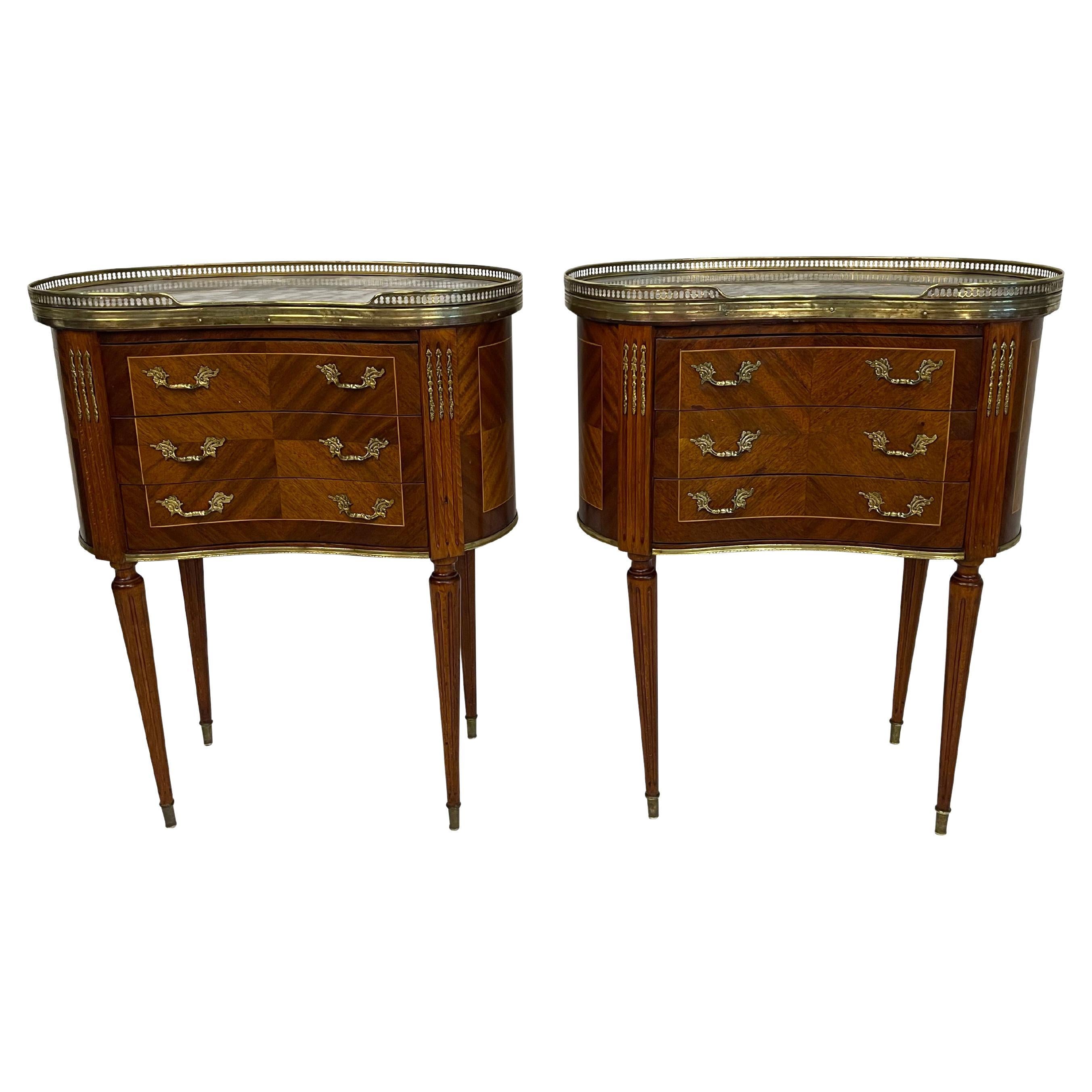 Two end tables 