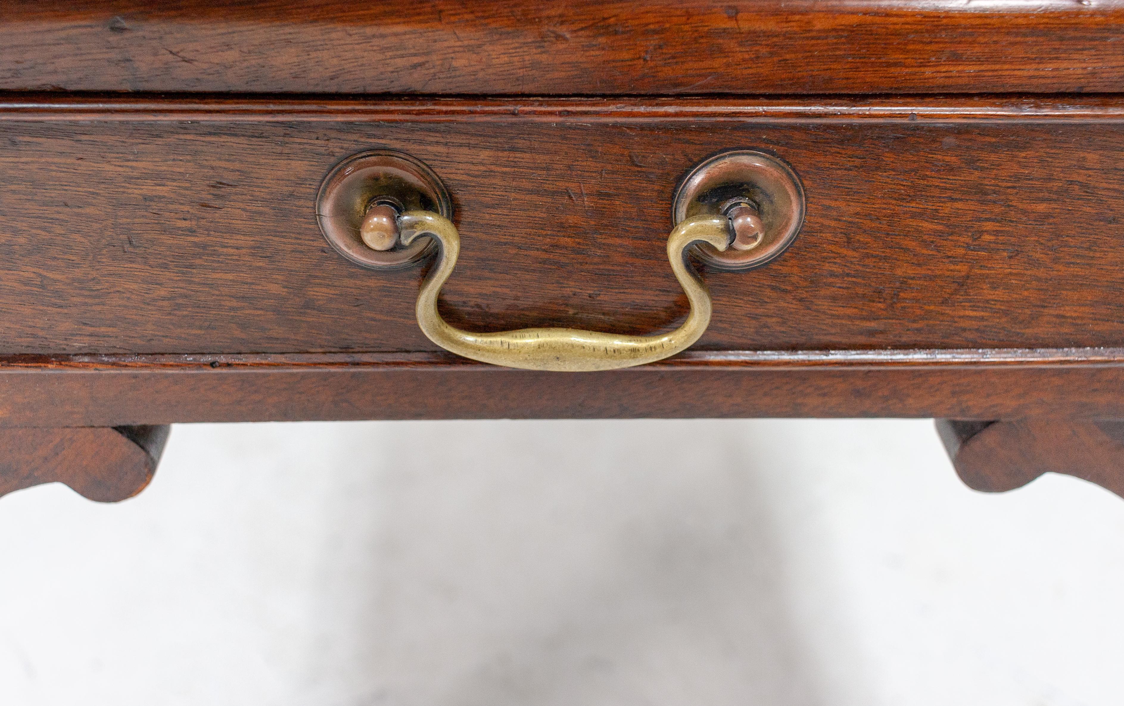 Two English Mahogany Side Tables 3