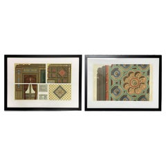 Two engravings of  l'architecture Privée au Dixneuviéme Siecle" 1871