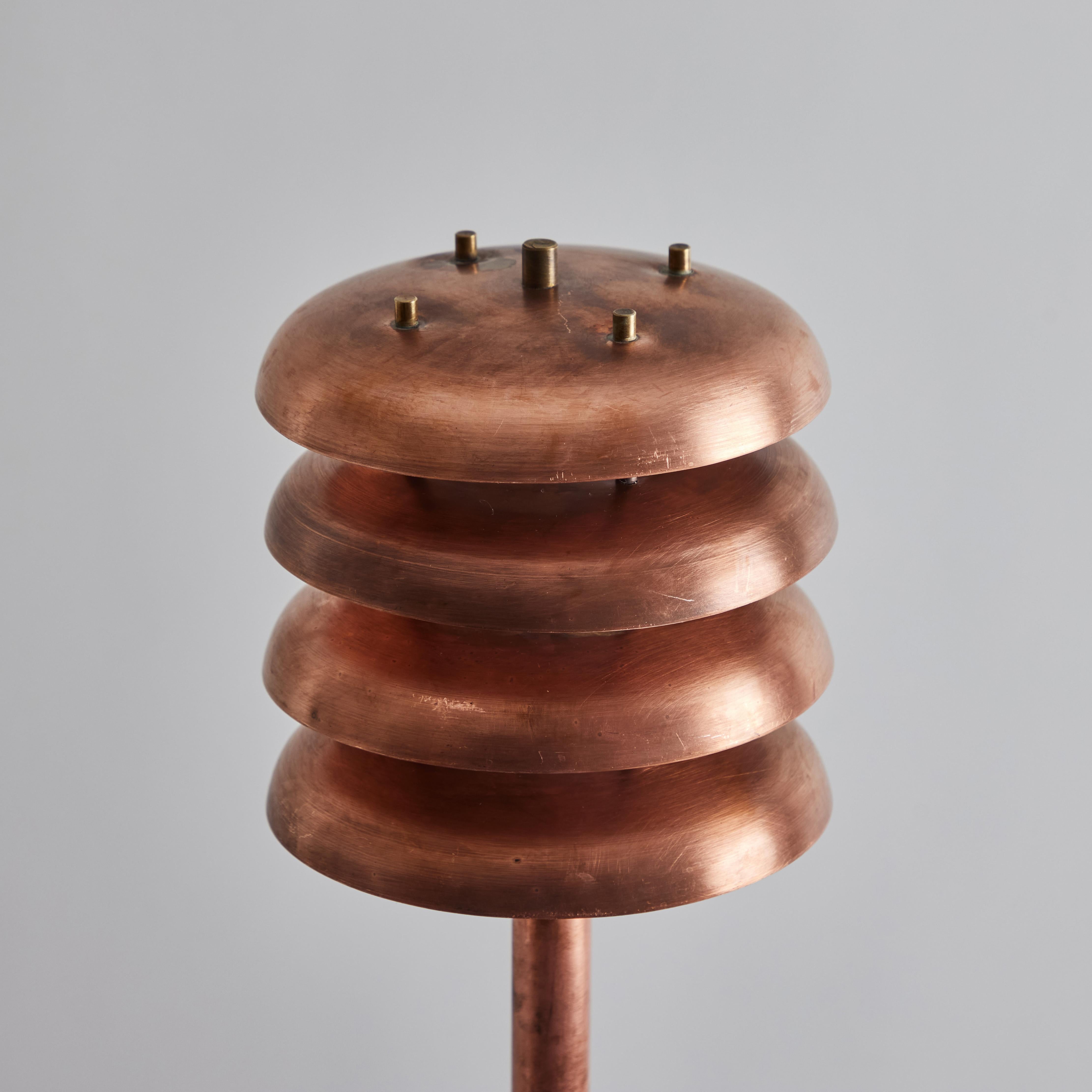 Two Enlighten 'Gibson' Outdoor Bollard Light in Raw Copper  For Sale 8