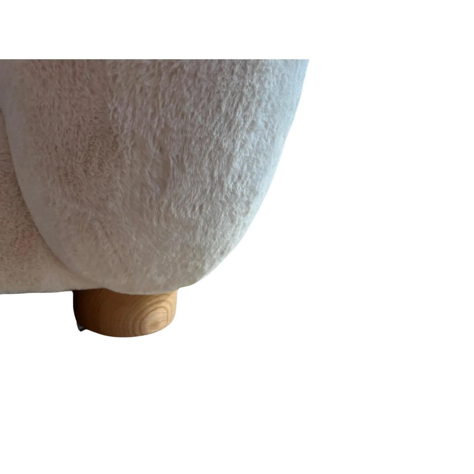 American Two Enlighten Polar Bear Custom Couch For Sale