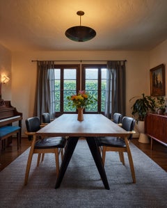 Raul Reyes 'Rey 20' Perforated Patinated Brass Dome Chandelier