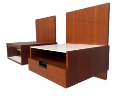 Zwei Wandschränke der japanischen Serie EU/NU-11 von Cees Braakman für Pastoe, 1958