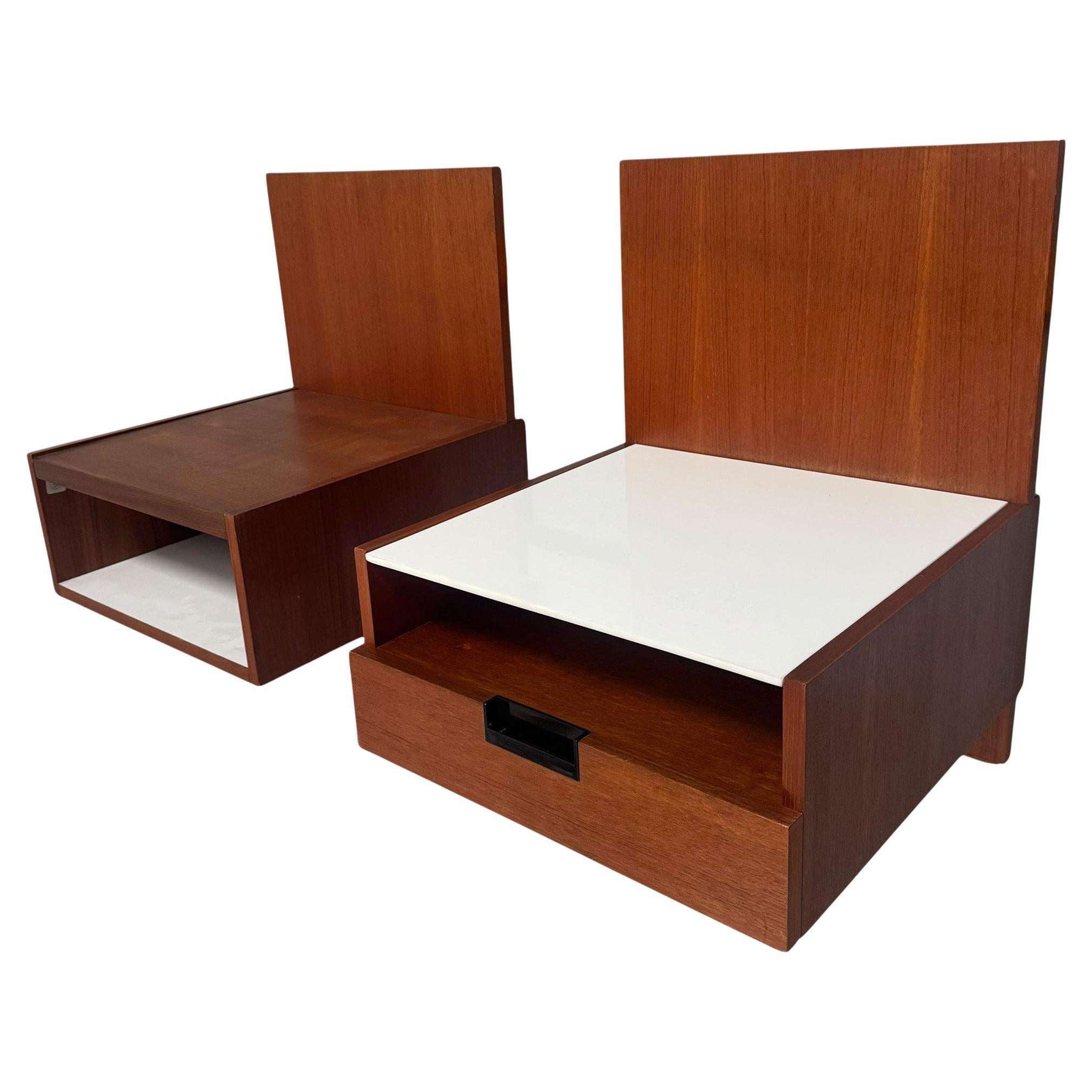 Two EU/NU-11 Japanese Series Wall Cabinets by Cees Braakman for Pastoe, 1958 in vendita