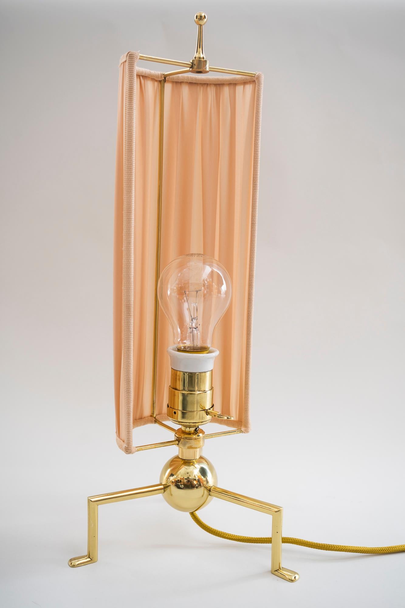 Two Exclusive and Rare Art Deco Table Lamp, Vienna, 1920s For Sale 3