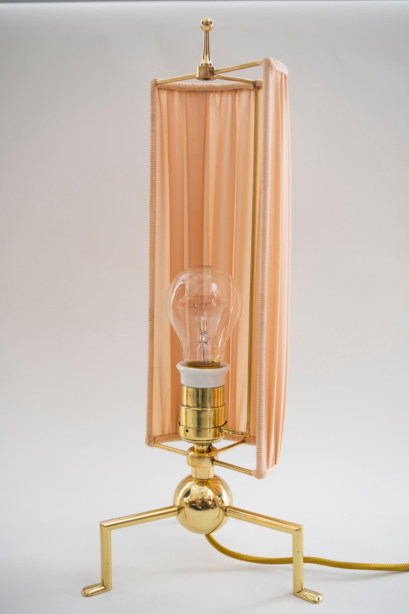 Two Exclusive and Rare Art Deco Table Lamp, Vienna, 1920s For Sale 5