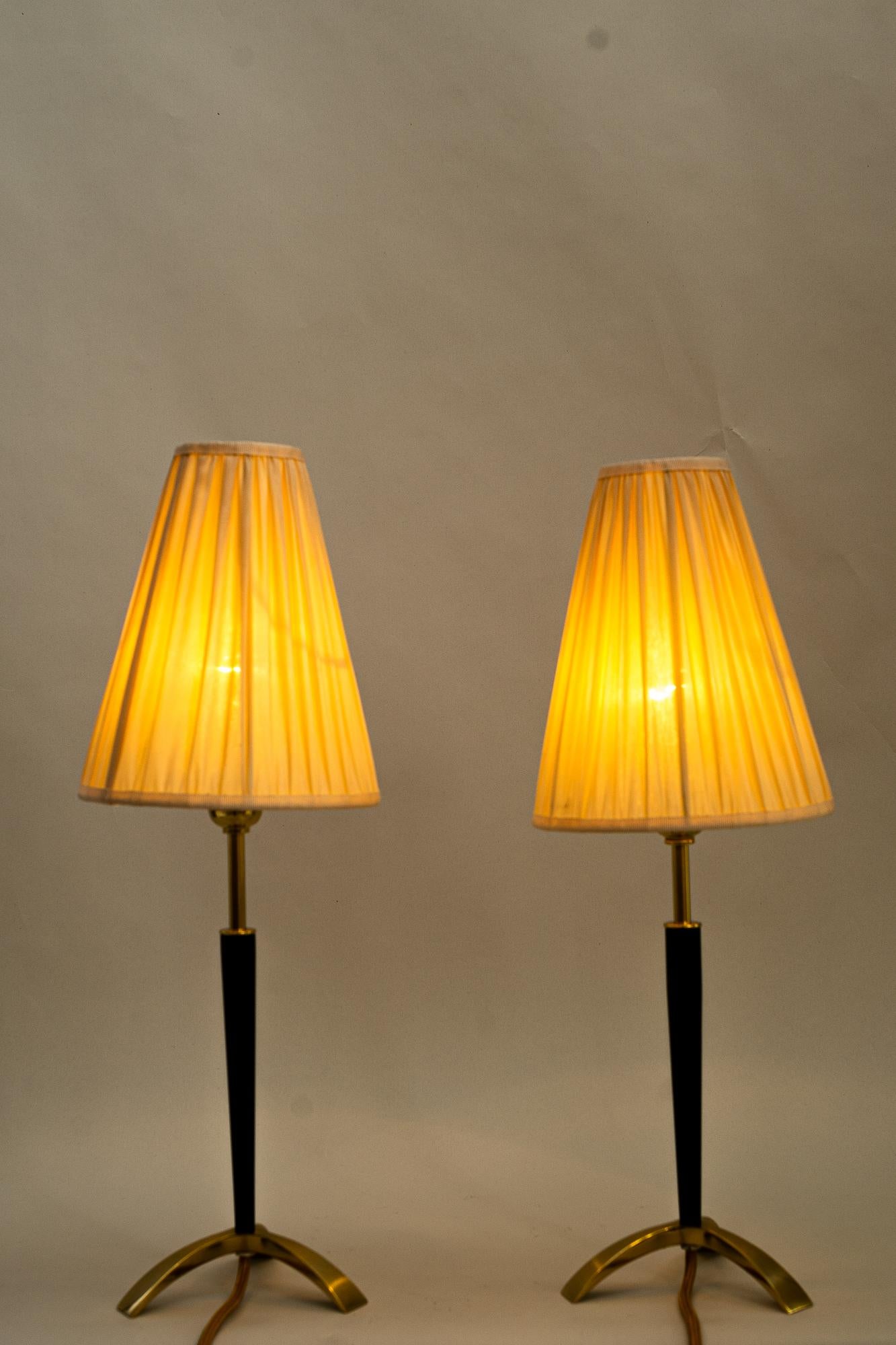 Two Extendable Table Lamps by J.T. Kalmar, circa 1950s 2