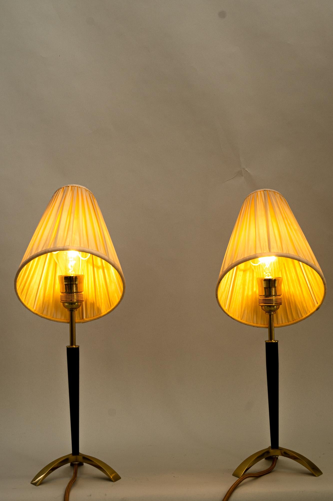 Two Extendable Table Lamps by J.T. Kalmar, circa 1950s 6