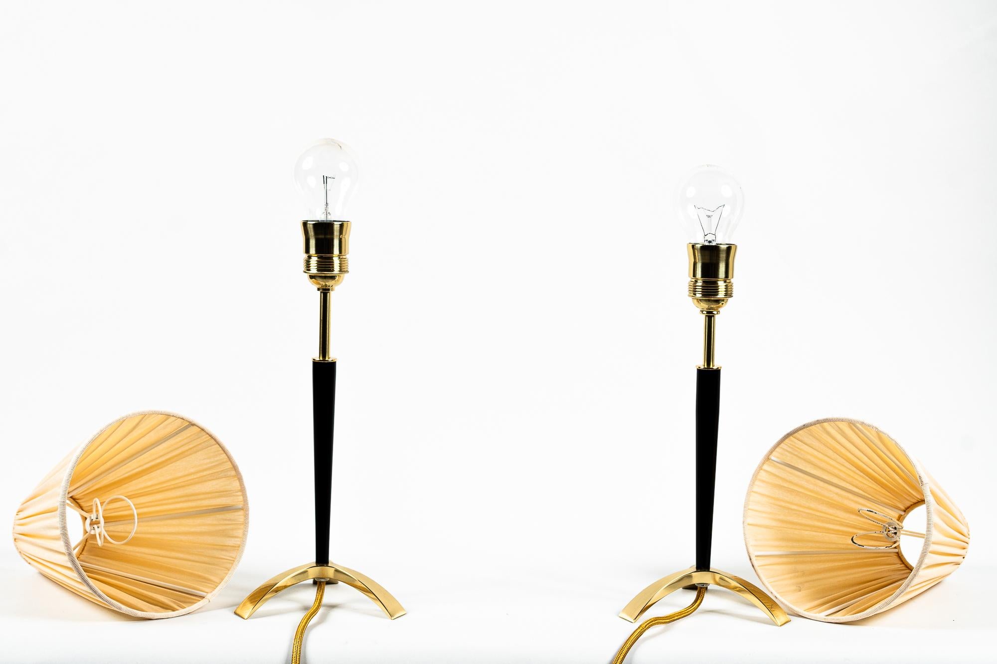 Two Extendable Table Lamps by J.T. Kalmar, circa 1950s 8