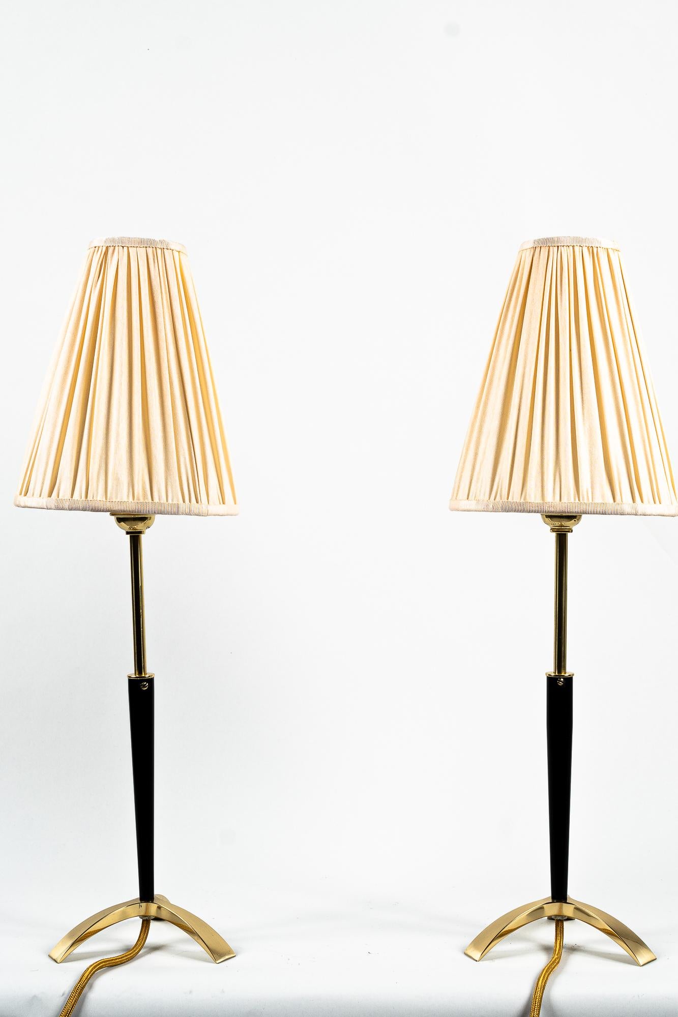 Two Extendable Table Lamps by J.T. Kalmar, circa 1950s 9