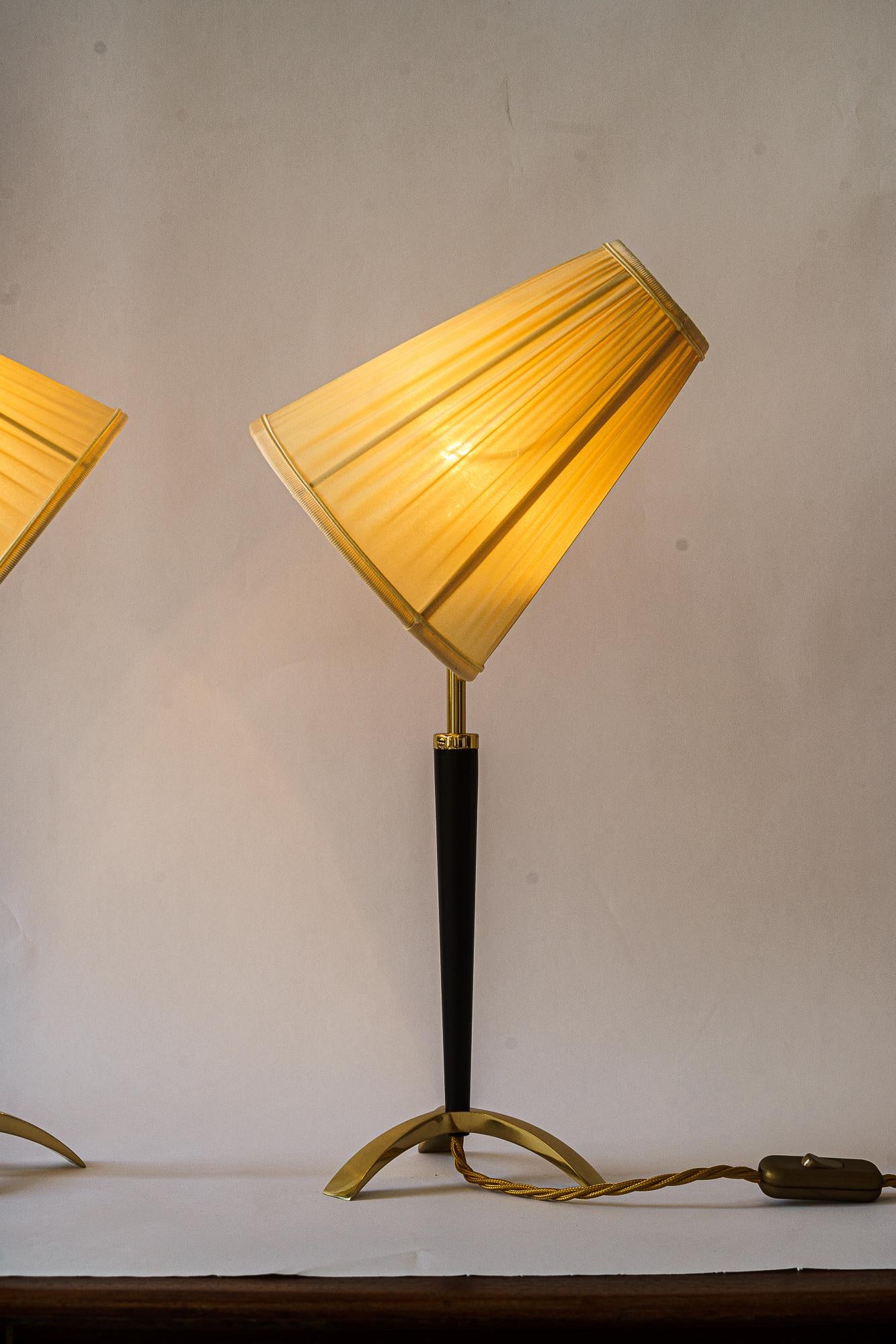 Two Extendable Table Lamps by J.T. Kalmar, circa 1950s For Sale 1