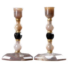 Used Two Fine ‘Kunstkammer’ Candlesticks