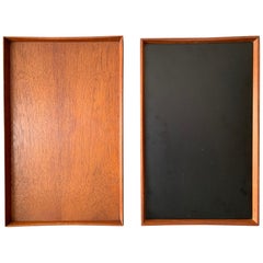 Two Finn Juhl Teak Trays for Torben Orskov