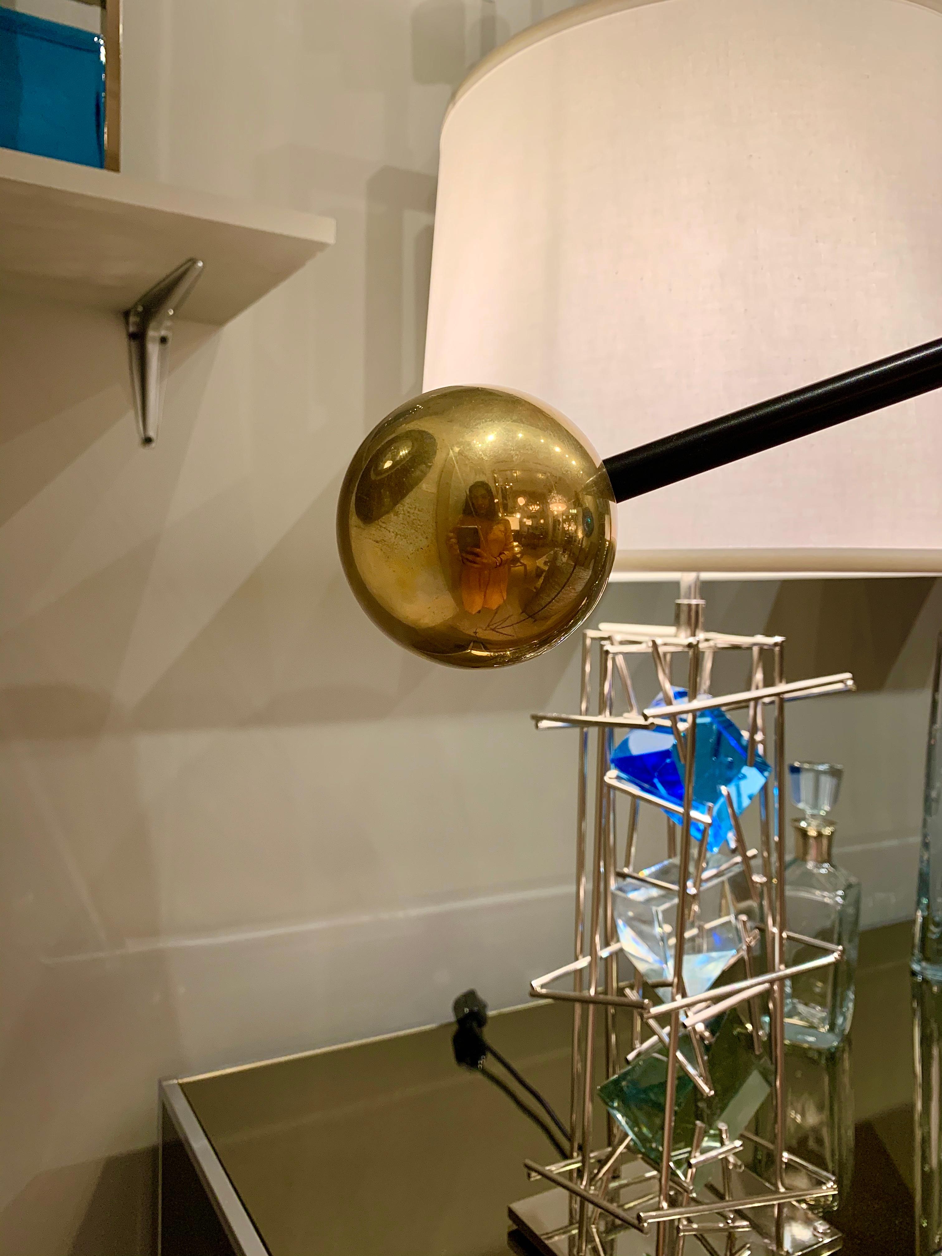Brass Floor Lamp, France, 2018