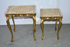 Two Florentine Style Side Tables