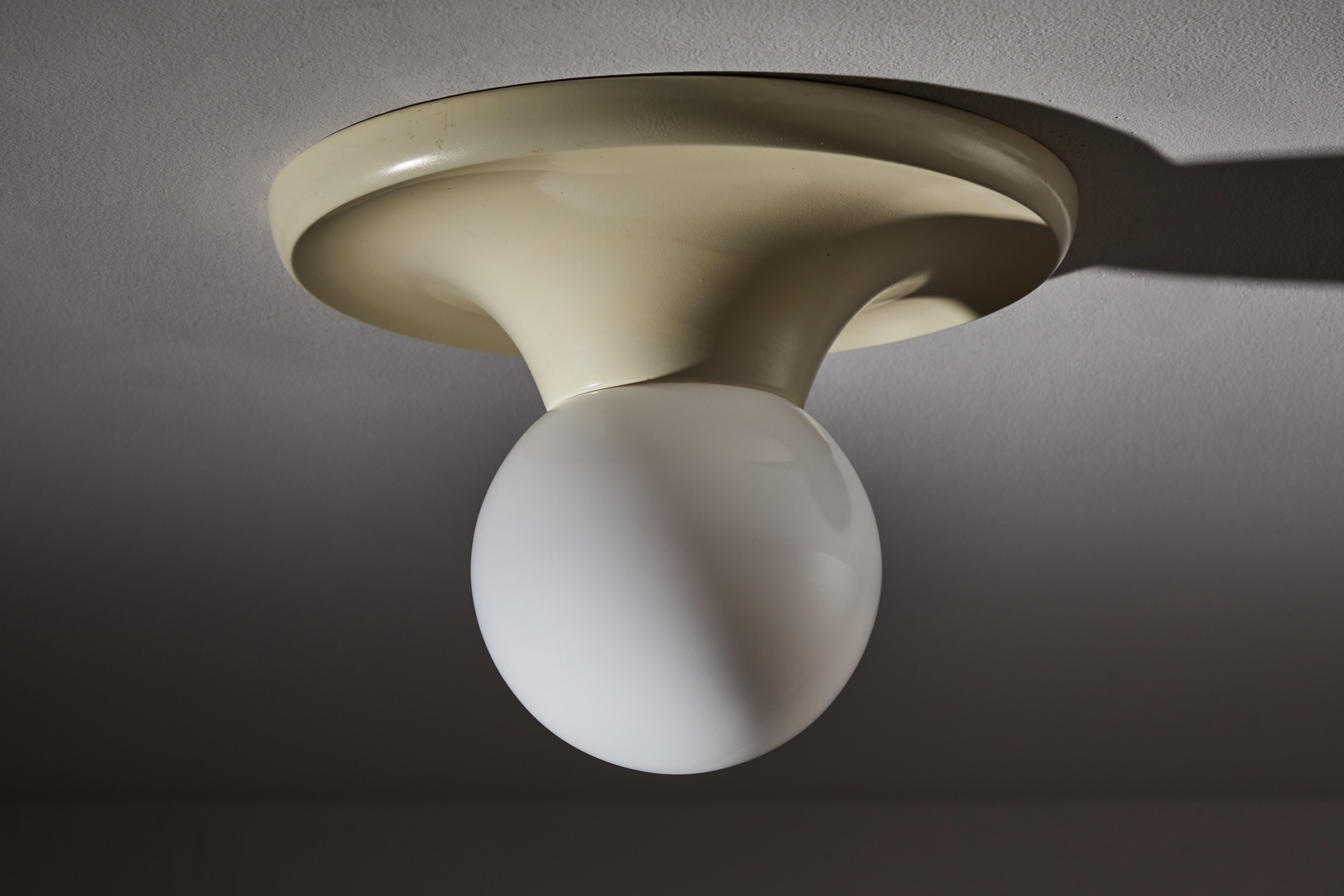 Two Flushmount Ceiling Lights by Achille Castiglioni for Flos 3