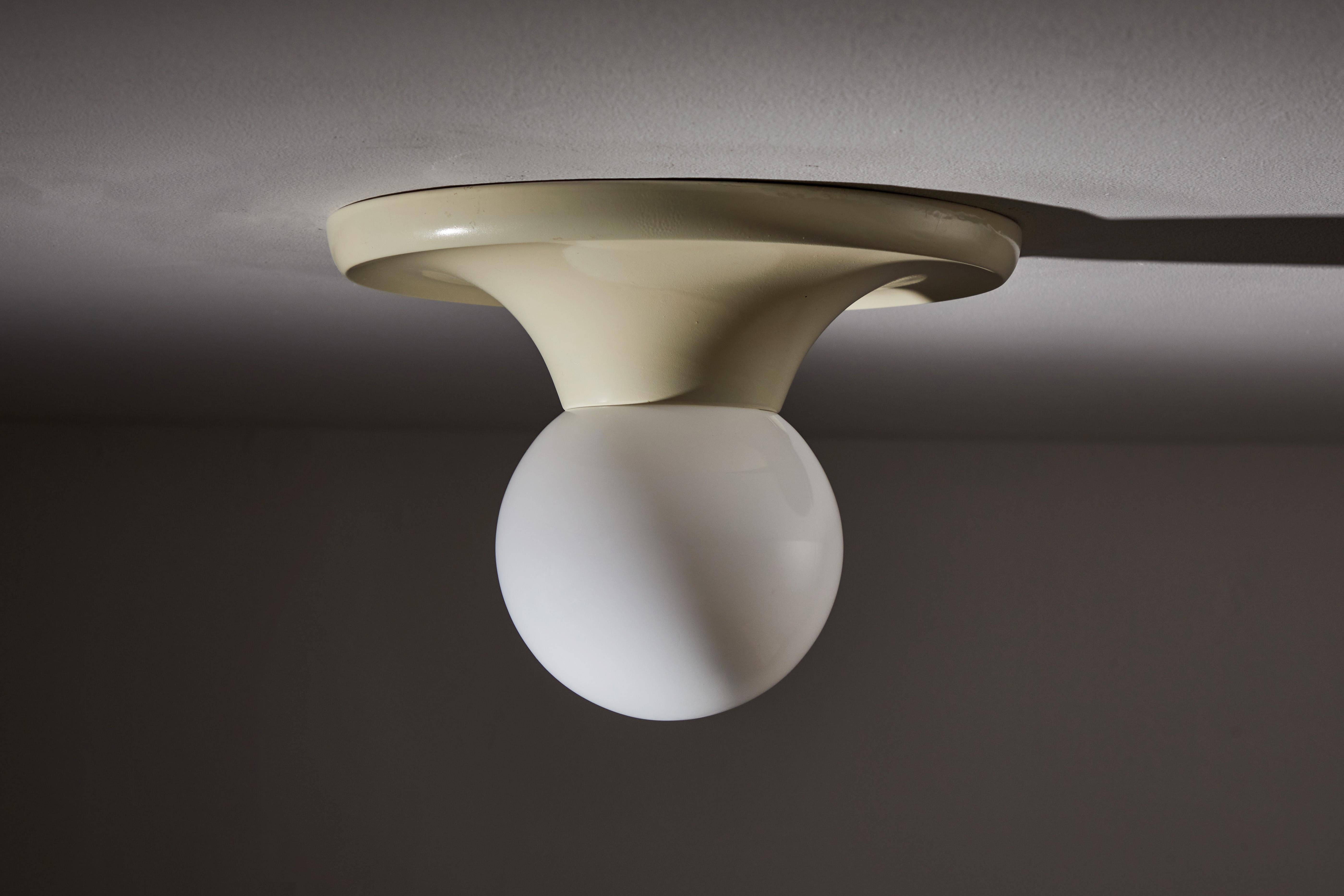 Two Flushmount Ceiling Lights by Achille Castiglioni for Flos 4