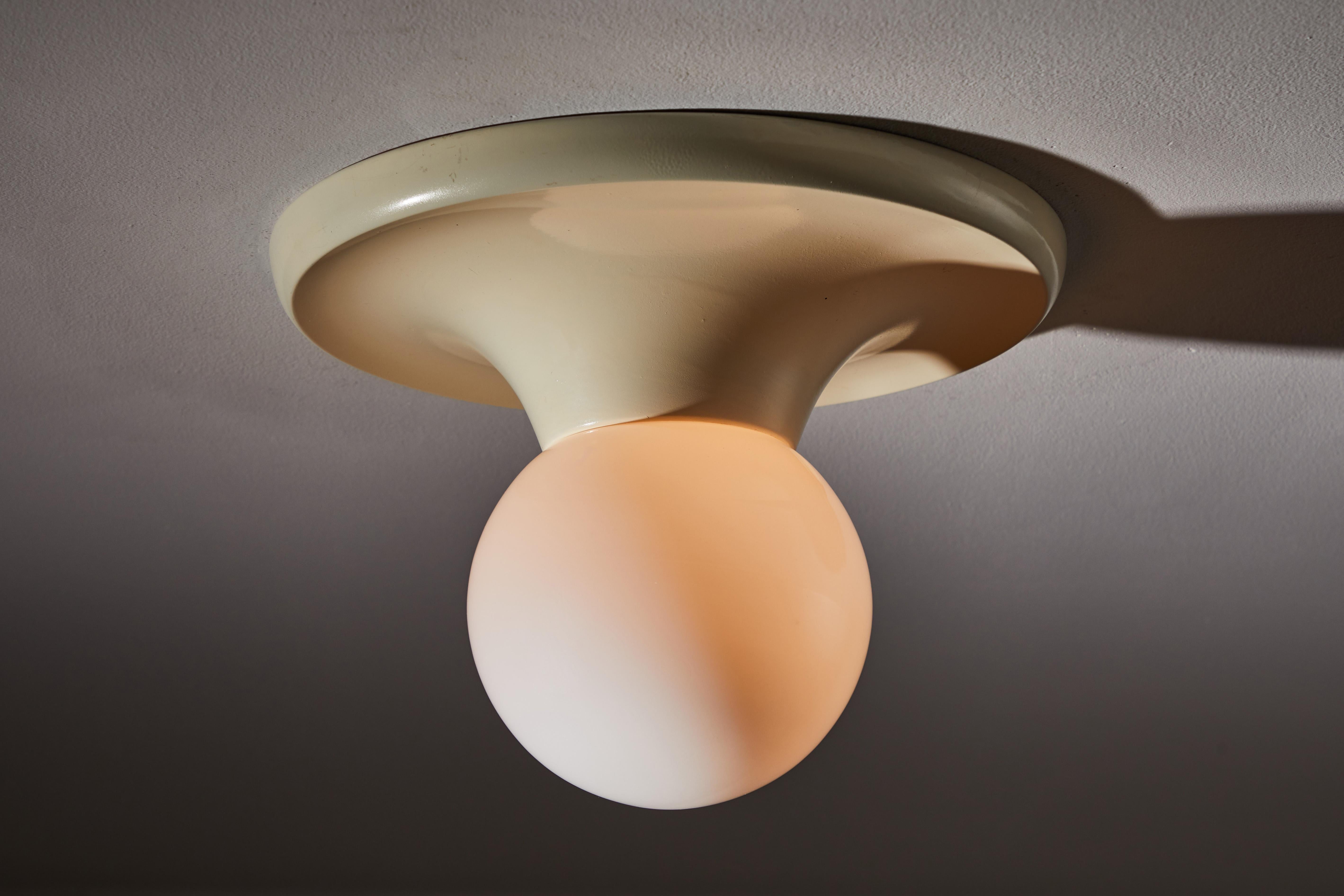 Mid-20th Century Two Flushmount Ceiling Lights by Achille Castiglioni for Flos