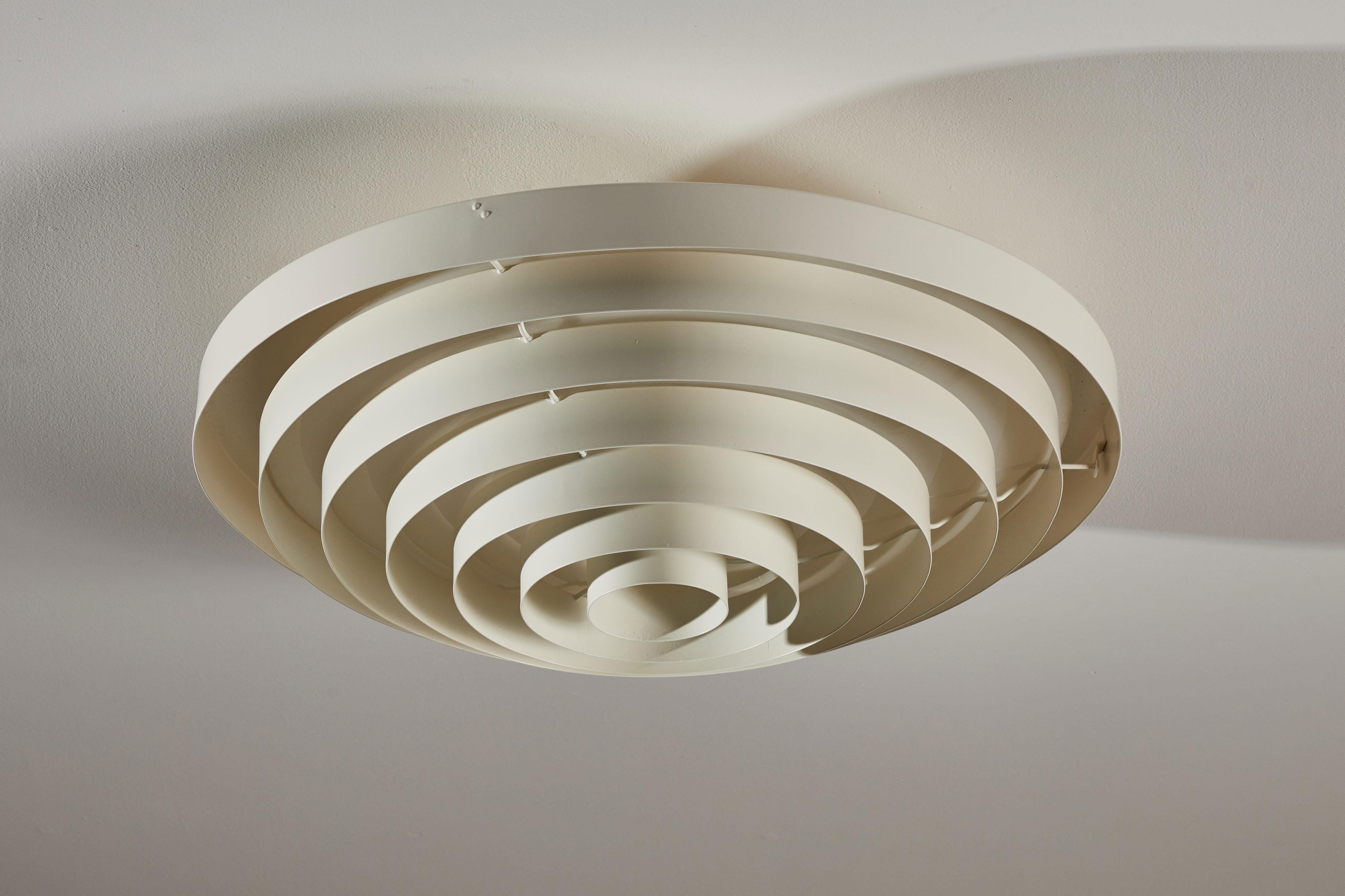 Two Flush Mount Ceiling Lights by Lisa Johansson-Pape for Orno 2