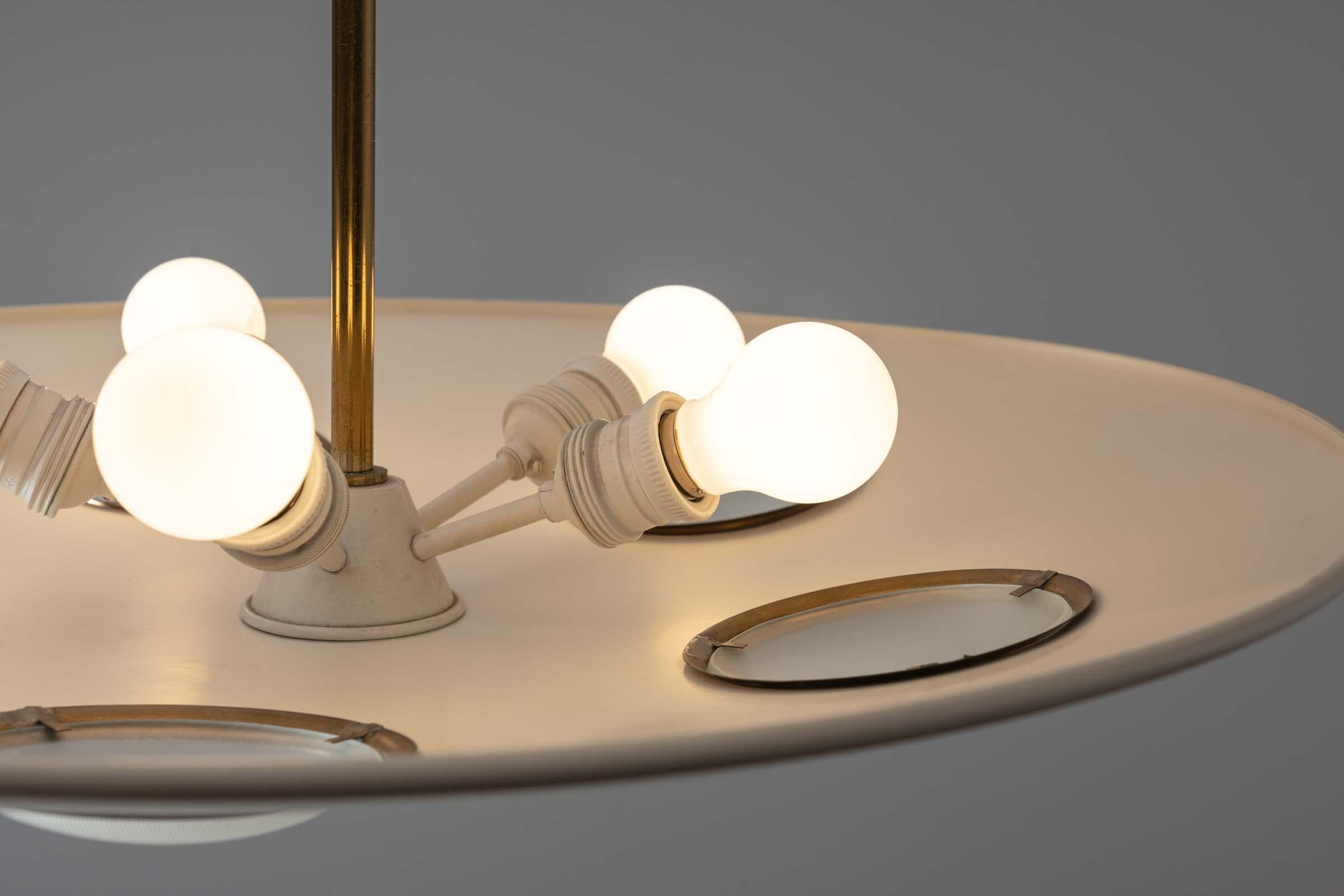 Two Flush Mount Ceiling Lights by Lumen 1