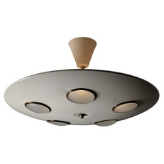 Two Flush Mount Ceiling Lights by Lumen