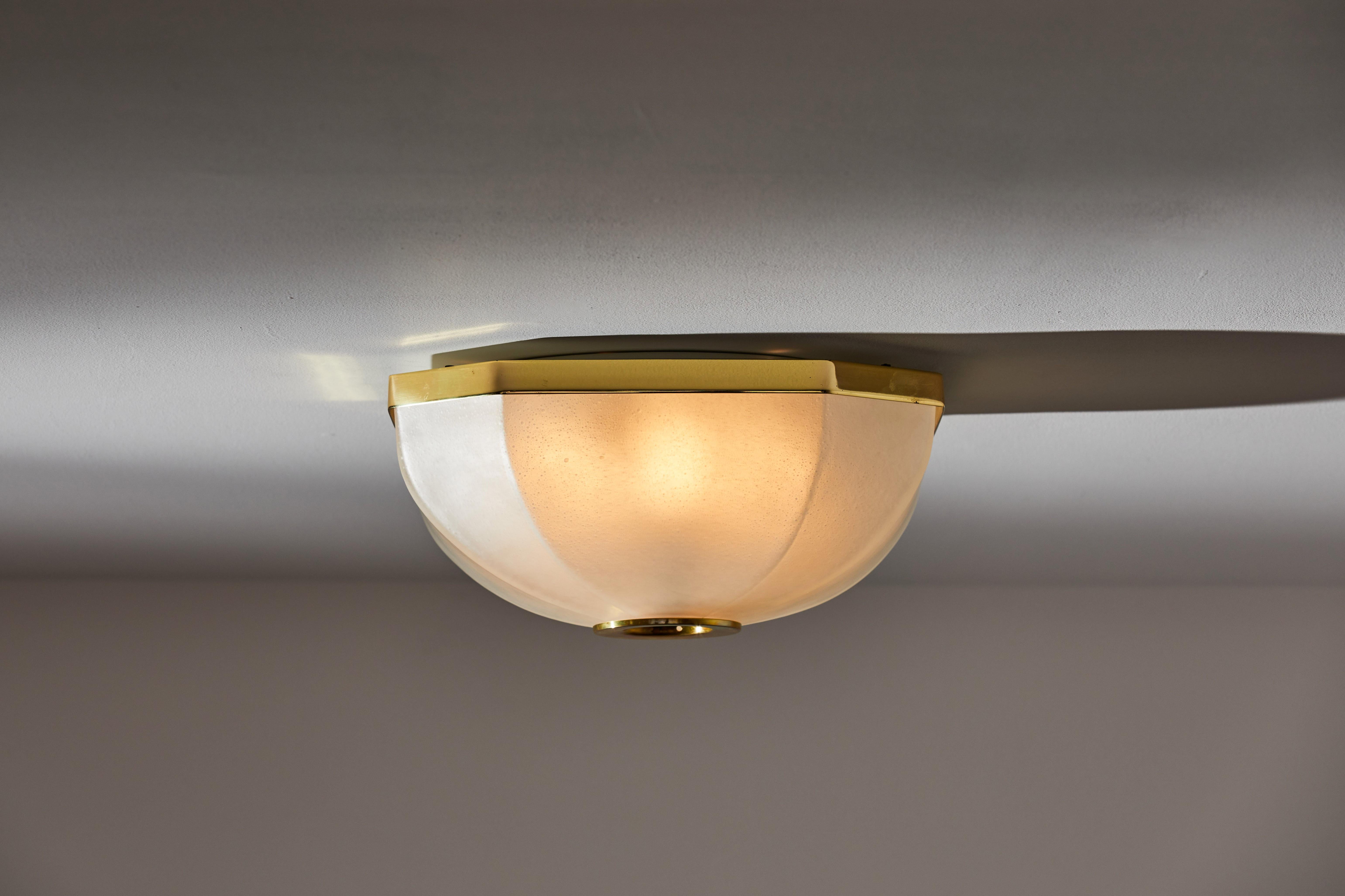 Mid-Century Modern Flush Mount Ceiling Lights by Lumi For Sale
