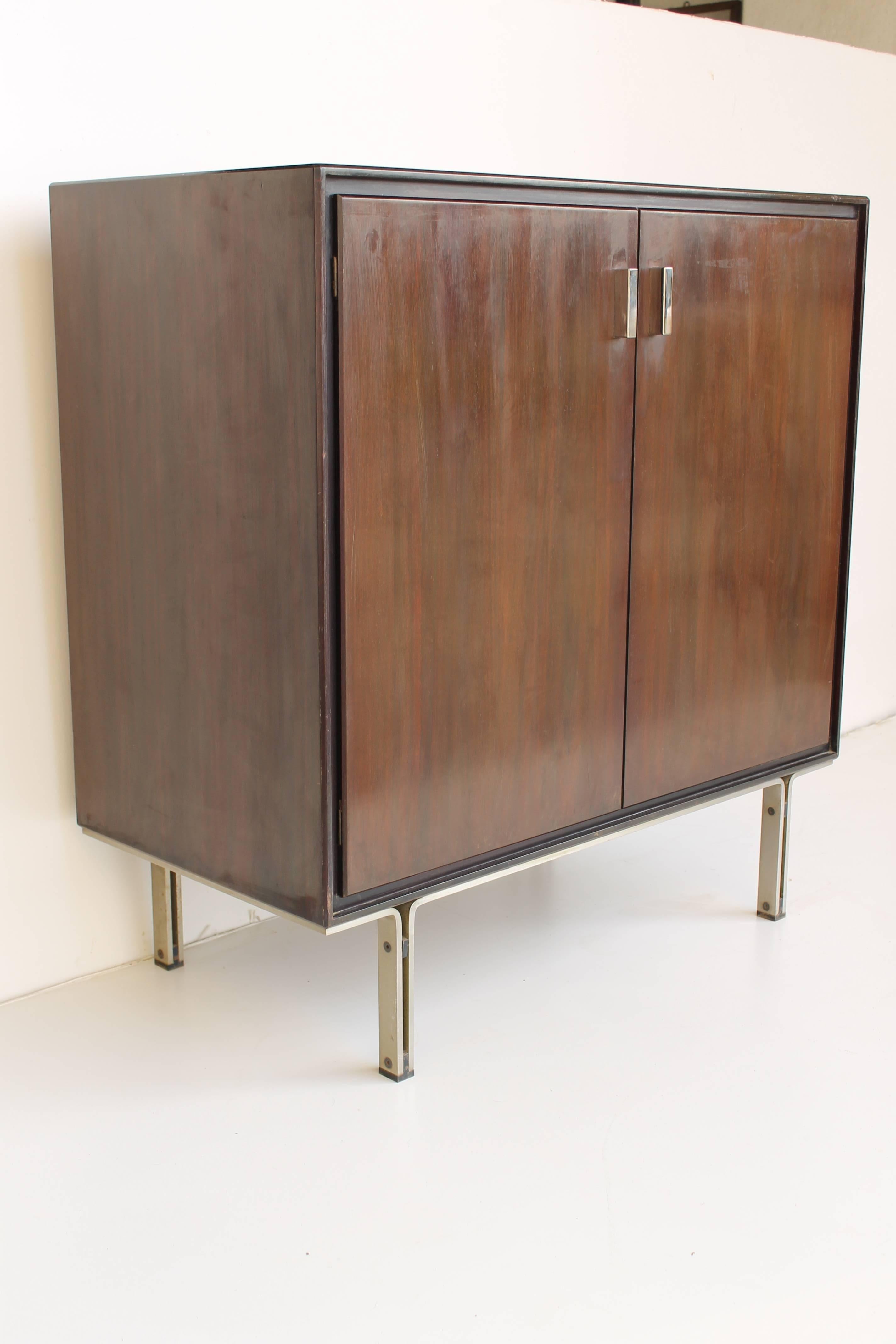 Mid-Century Modern Two Formanova Cabinets by Gianni Moscatelli, circa 1965