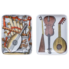 Two Fornasetti Music Dishes