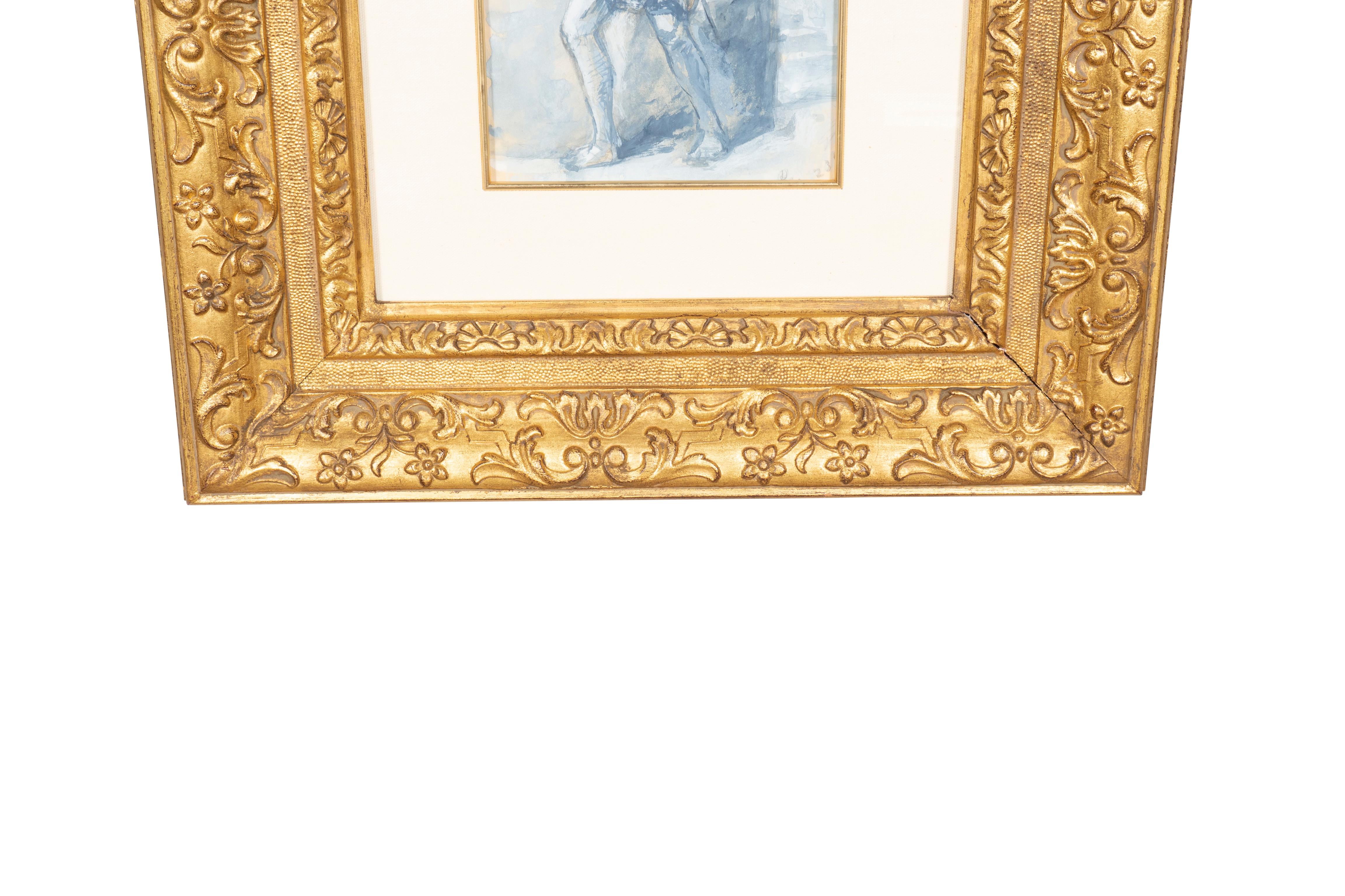 Two Framed Gouaches By Dewitt McClellan Lockman For Sale 13