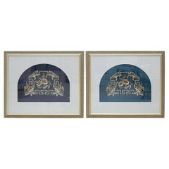 Two Framed Victoria Beadwork Textiles