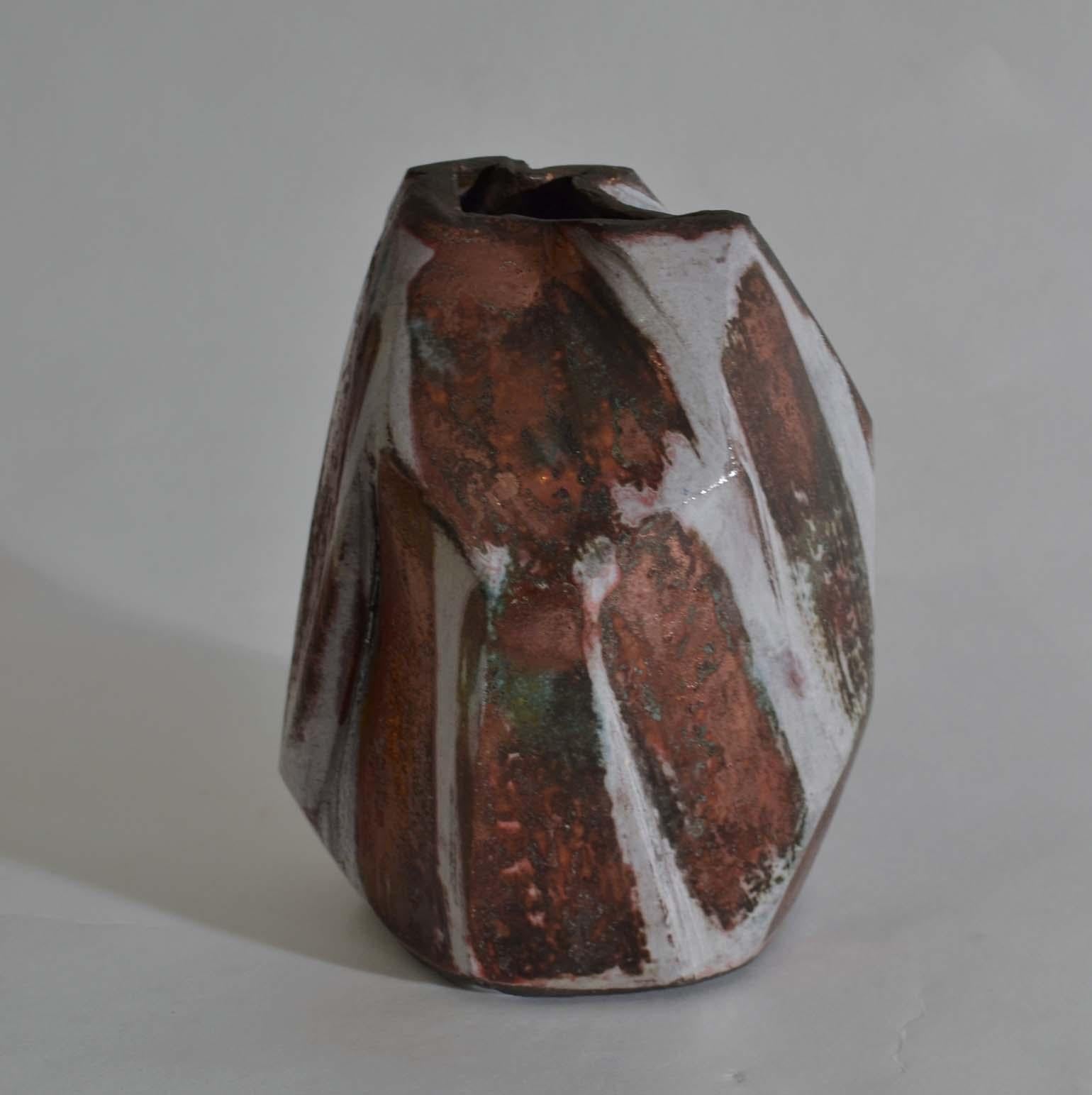 Two Freeform Studio Pottery Vases, 1960s, Dutch 6