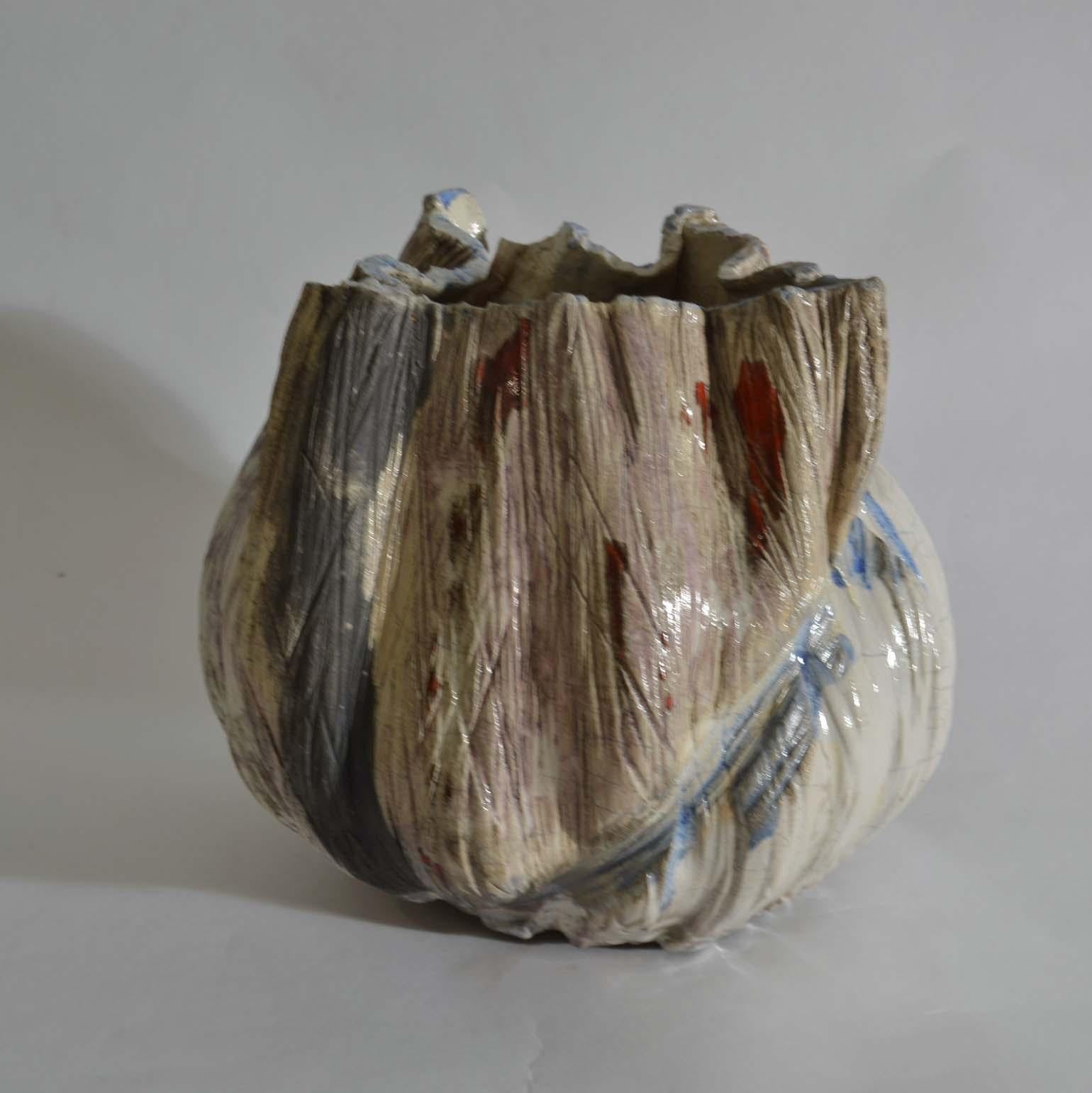 Two Freeform Studio Pottery Vases, 1960s, Dutch im Zustand „Hervorragend“ in London, GB
