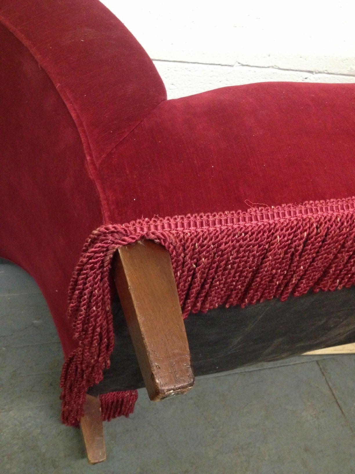 art deco chaise longue