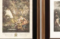 Two French engravings - 19th century