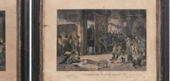 Two French engravings - 19th century
