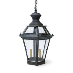 Two French Hexagonal Lanterns