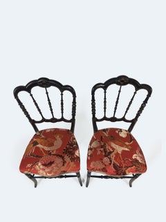 Two French Salon Chairs of the Period Napoleon III.