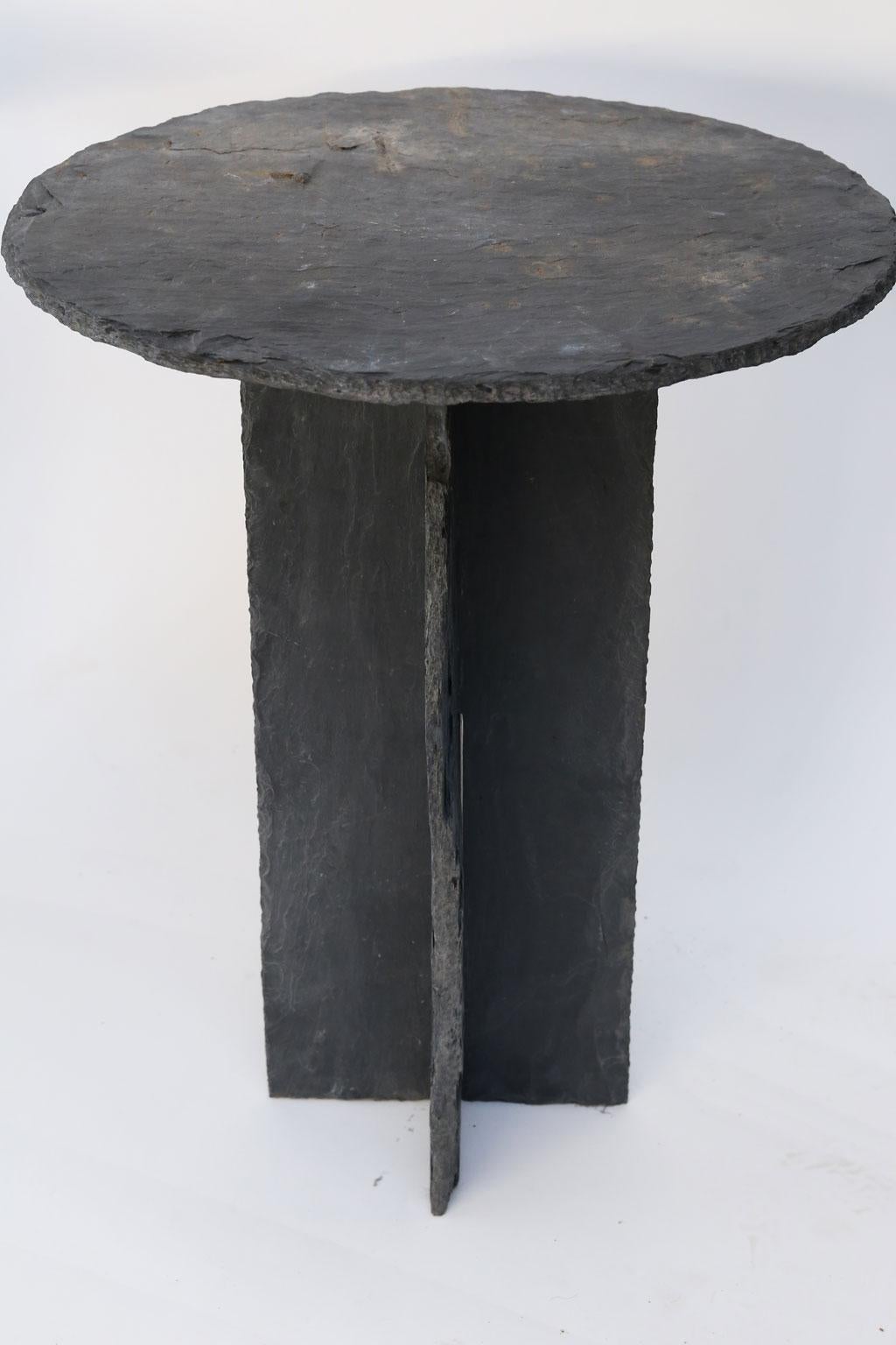 Slate Two French Tables d'Ardoise