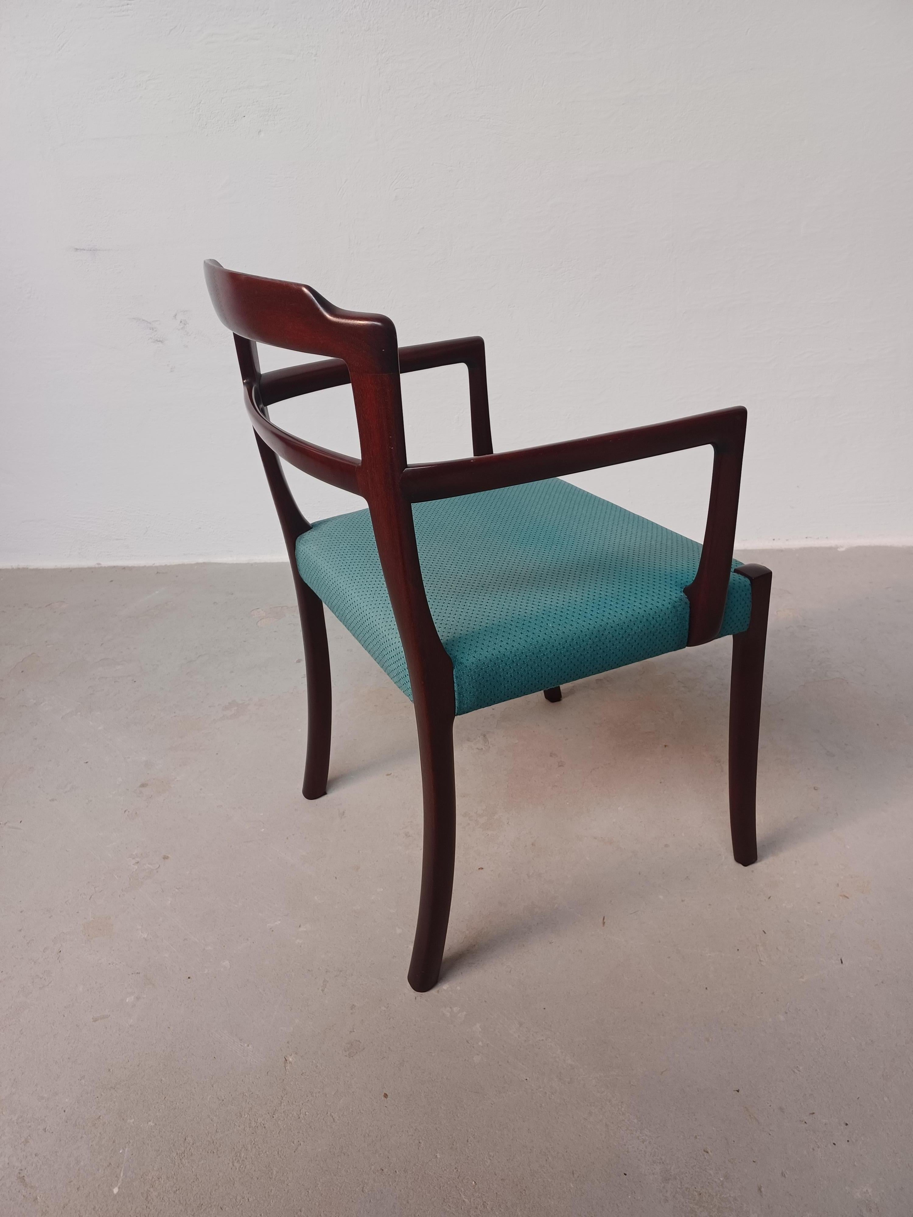 1960 Due poltrone in mogano danese Ole Wanscher completamente restaurate e personalizzabili in vendita 3