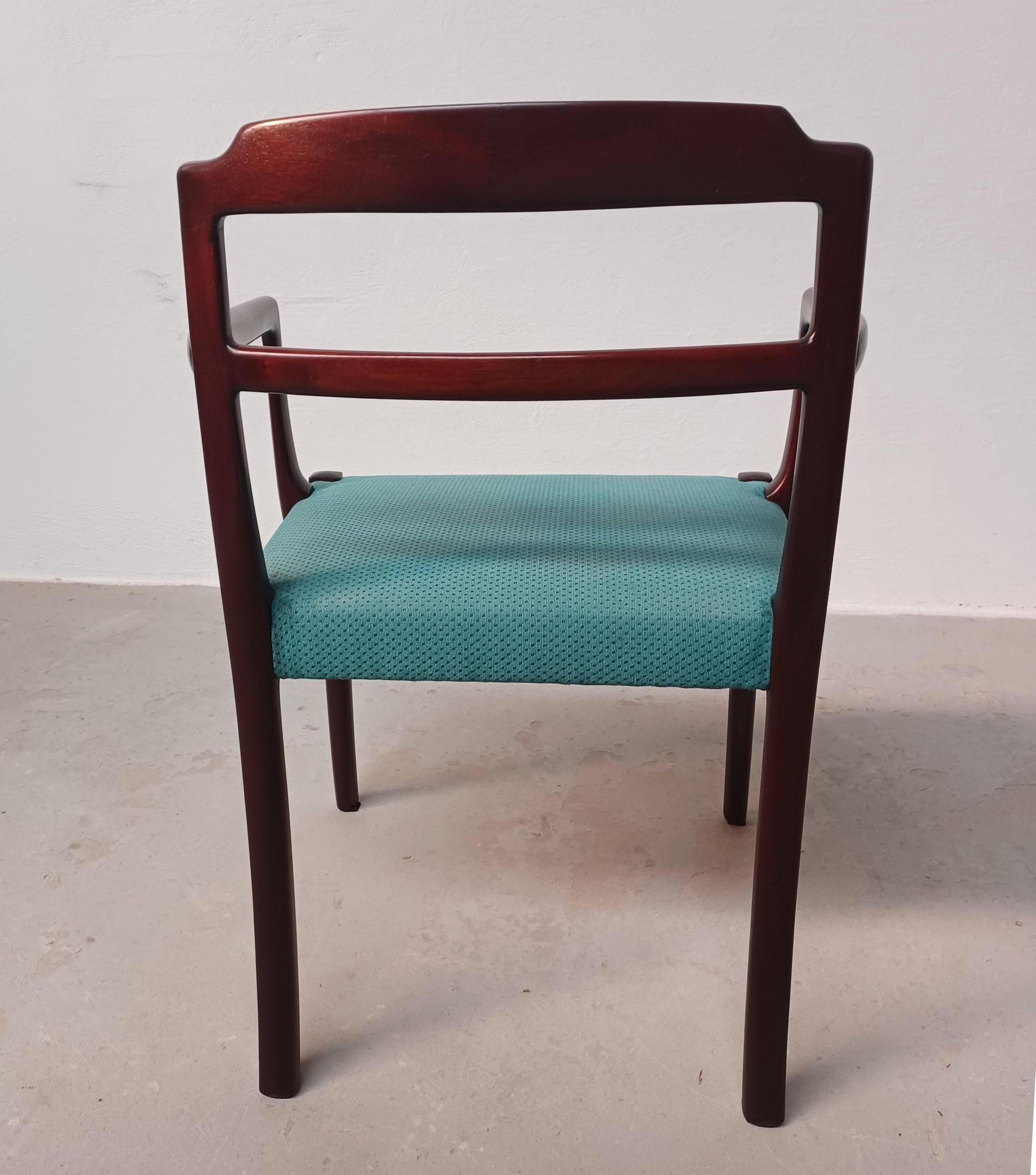 1960 Due poltrone in mogano danese Ole Wanscher completamente restaurate e personalizzabili in vendita 2
